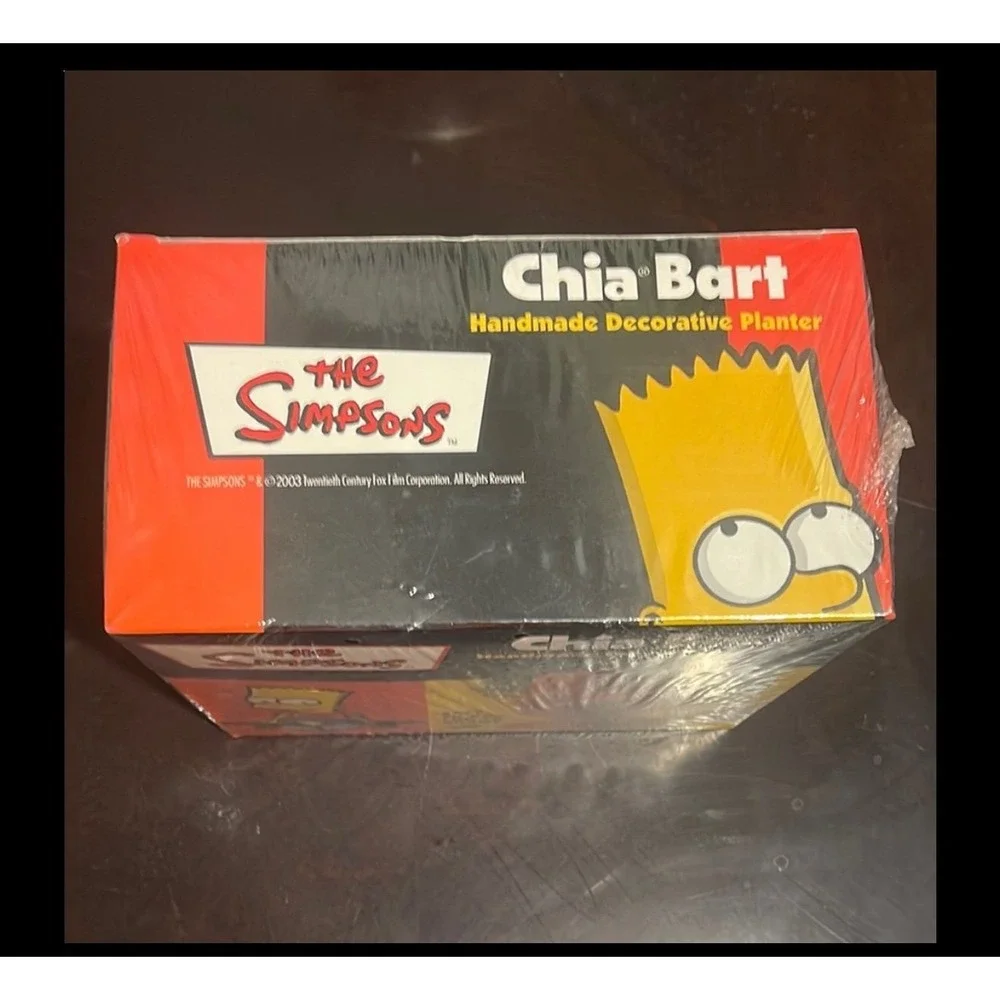 NWT The Simpsons Chia Bart Planter unopened